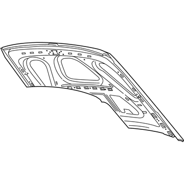 Ford Hood - 6W7Z-16612-A