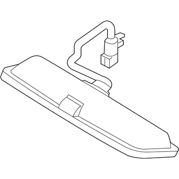 Ford FB5Z-13A613-A Lamp Assembly - Rear - High Mounted