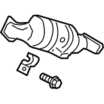 Lincoln Continental Catalytic Converter - GD9Z-5E212-A