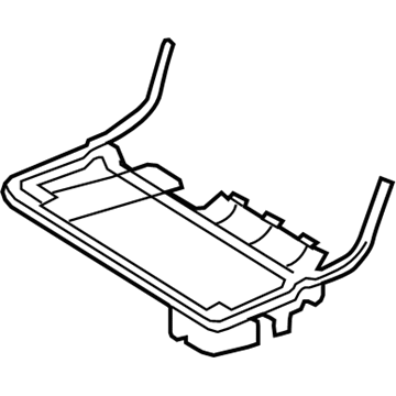 Ford 7T4Z-7863161-B Frame And Spring - Rear Seat Cushion