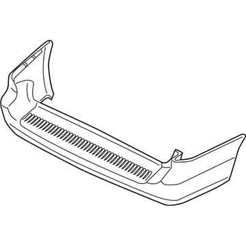 2007 Mercury Monterey Bumper - 3F2Z-17K835-RAA