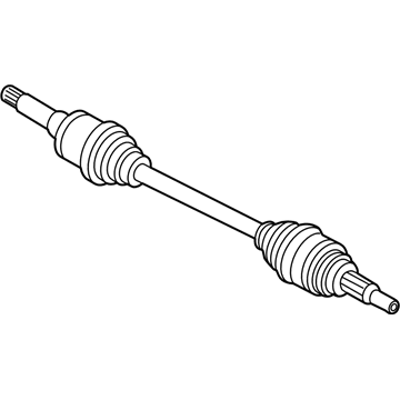 Ford FR3Z-4K139-G SHAFT ASY - REAR AXLE