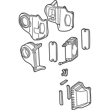 Ford Explorer Sport Trac Evaporator - YL5Z-19850-CC