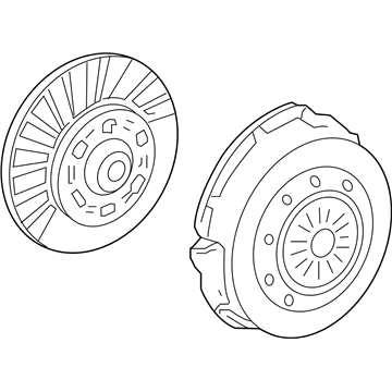 Ford FR3Z-7B546-E Clutch Assembly