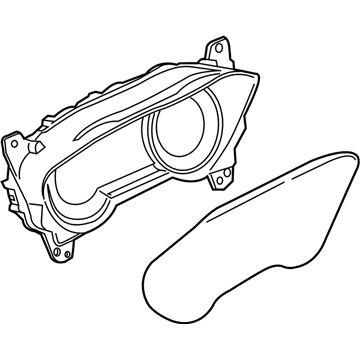 Lincoln Nautilus Speedometer - KA1Z-10849-AJ