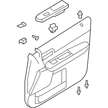 Ford 9L8Z-7823942-DA Panel Assembly - Door Trim