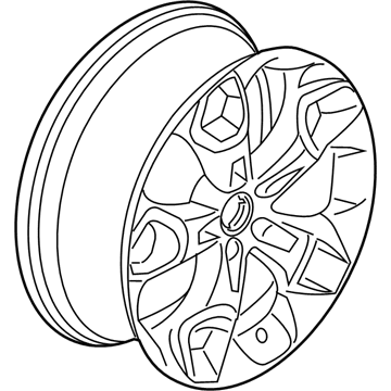 2013 Ford Escape Spare Wheel - CJ5Z-1007-B