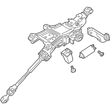 Ford G3GZ-3C529-L Steering Column Assembly