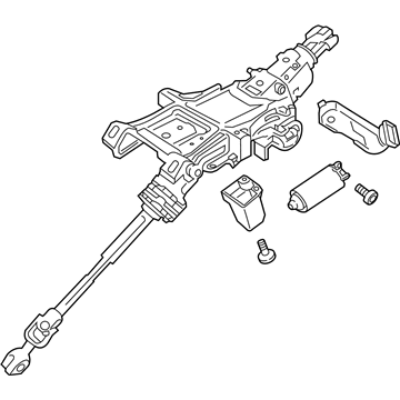 2017 Lincoln Continental Steering Column - G3GZ-3C529-L