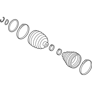 2018 Ford Mustang CV Boot - FR3Z-3A331-B