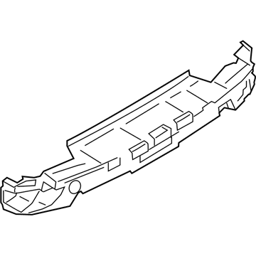 Ford GN1Z-17C810-A REINFORCEMENT - BUMPER SECURIN