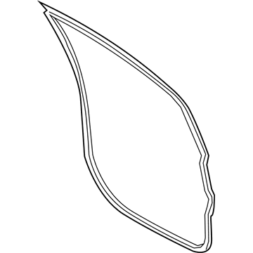 Ford DN1Z-7420531-A WEATHERSTRIP ASY - DOOR WINDOW