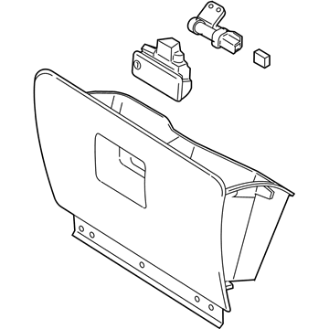 2004 Ford Expedition Glove Box - 2L1Z-7806024-BAA