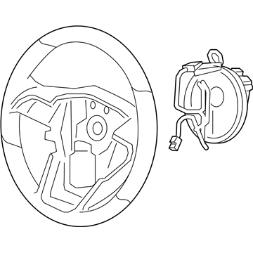 Ford GD9Z-3600-GG Steering Wheel Assembly