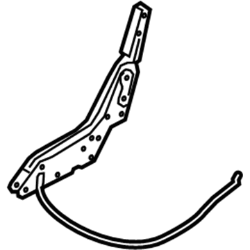 Ford DU5Z-9661383-H Latch Assembly - Rear Seat Back