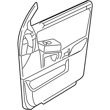 Ford 5L2Z-7823942-FAB Panel Assembly - Door Trim