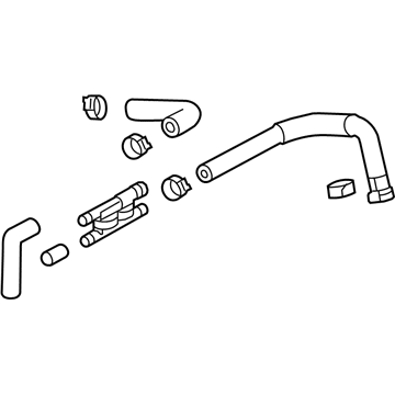 Ford CB5Z-9C490-B Manifold - Vacuum Supply