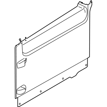 Ford CK4Z-6127411-CD Panel - Door Trim - Upper