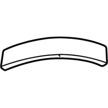 Ford F87Z-1051729-AAS Moulding - Roof Opening