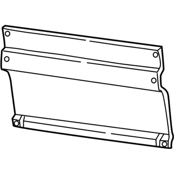 Ford XL3Z-1540374-DAB Panel - Trim