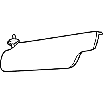 Ford 2L3Z-1504104-DAB Sun Visor Assembly