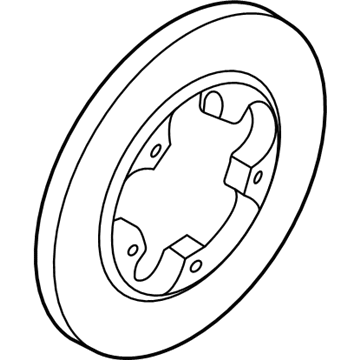 Ford G2MZ-2V026-APA Rotor Assembly - Brake