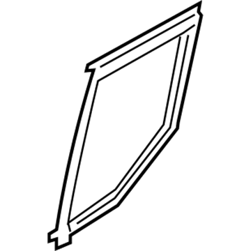 Ford DT1Z-6125766-C Run - Door Glass