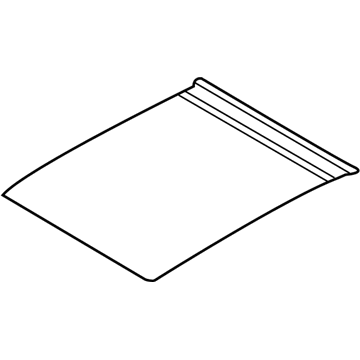 Ford GD9Z-54519A02-BE Panel Assembly - Sliding Roof Sunshane