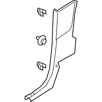 Ford KB3Z-2652019-AA TRIM - "C" PILLAR