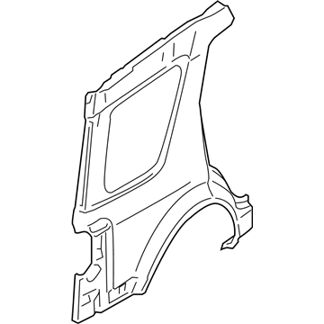 Ford 5F9Z-7427841-AA Panel - Body Side - Rear