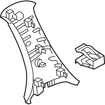 Ford 5L8Z-7831005-BAA Panel Assembly - C Pillar