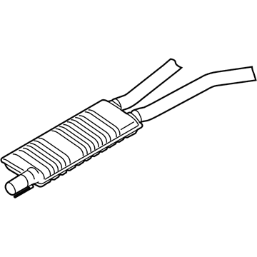 Ford FR3Z-5A289-A Resonator Assembly