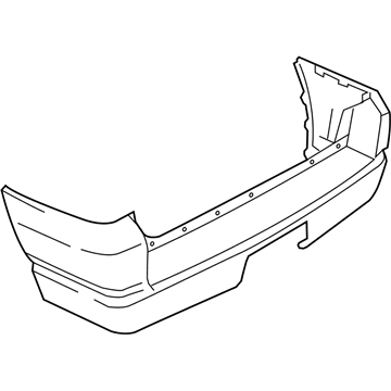 2006 Ford Explorer Bumper - 1L2Z-17K835-LA