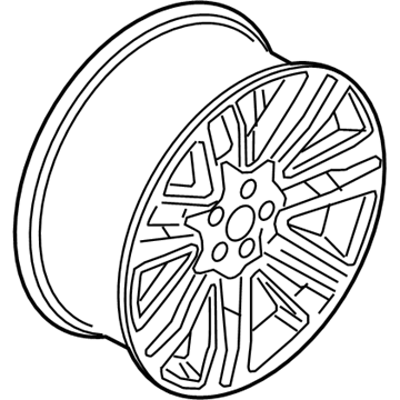 Ford FB5Z-1007-E Wheel Assembly