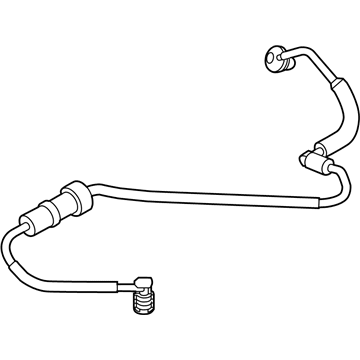 Ford Focus Brake Booster Vacuum Hose - BV6Z-2420-J