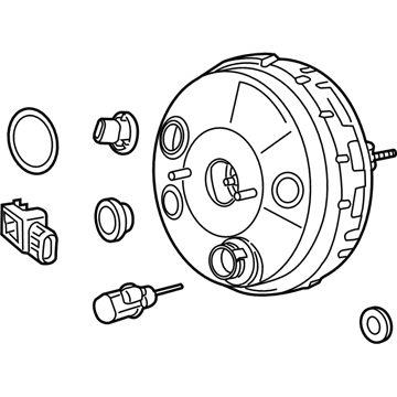 2018 Ford Fusion Brake Booster - HG9Z-2005-E