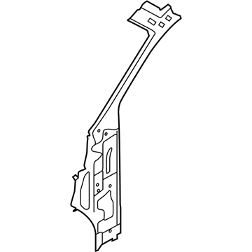 Ford KB3Z-2122842-A REINFORCEMENT ASY - DOOR HINGE