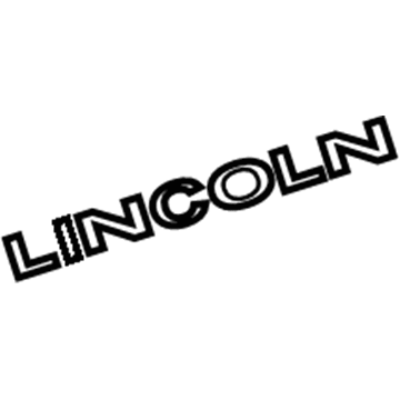 Lincoln Zephyr Emblem - 6H6Z-5442528-C