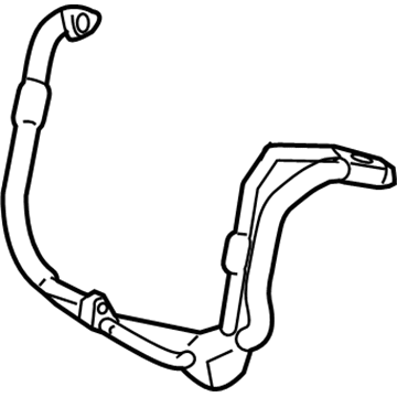 2006 Ford Focus A/C Hose - 6S4Z-19D734-A