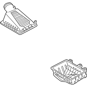 Ford 6W4Z-9600-AA Cleaner Assembly - Air