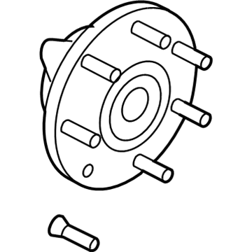 Lincoln Mark LT Wheel Hub - G2MZ-1104-AC