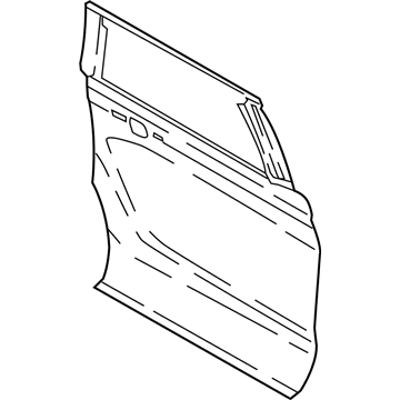 Ford JL1Z-7824700-A Panel Assembly - Door - Outer