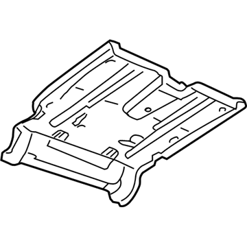Ford 1L2Z-7811215-AA Pan Assembly - Floor - Rear