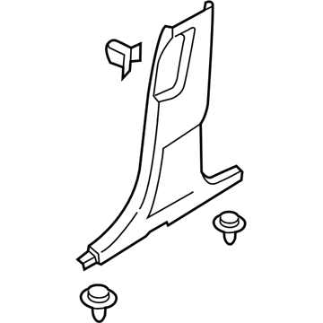 Ford FA1Z-5824346-AG TRIM - "B" PILLAR