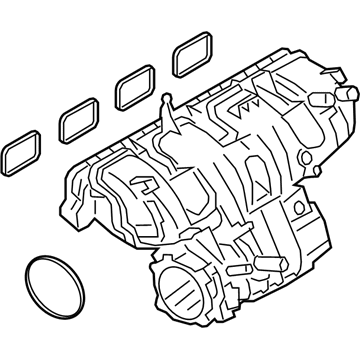 Ford KB3Z-9424-A MANIFOLD ASY - INLET