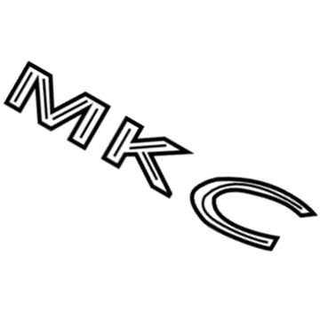 2016 Lincoln MKC Emblem - EJ7Z-1642528-B