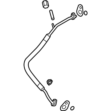 2011 Ford Focus A/C Hose - 8S4Z-19E636-AA