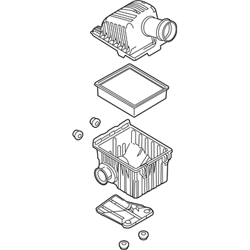 Ford 4L5Z-9600-BA Cleaner Assembly - Air