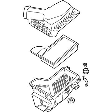 2019 Ford Mustang Air Filter Box - FR3Z-9600-C