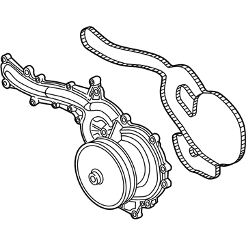 Ford HC3Z-8501-A Pump Assembly - Water